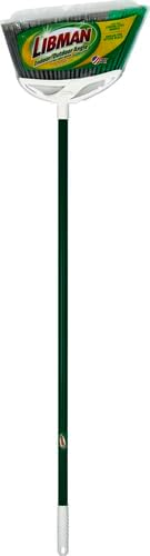 Libman 211 Extra Large Precision Angle Broom with Recycled Broom Fibers