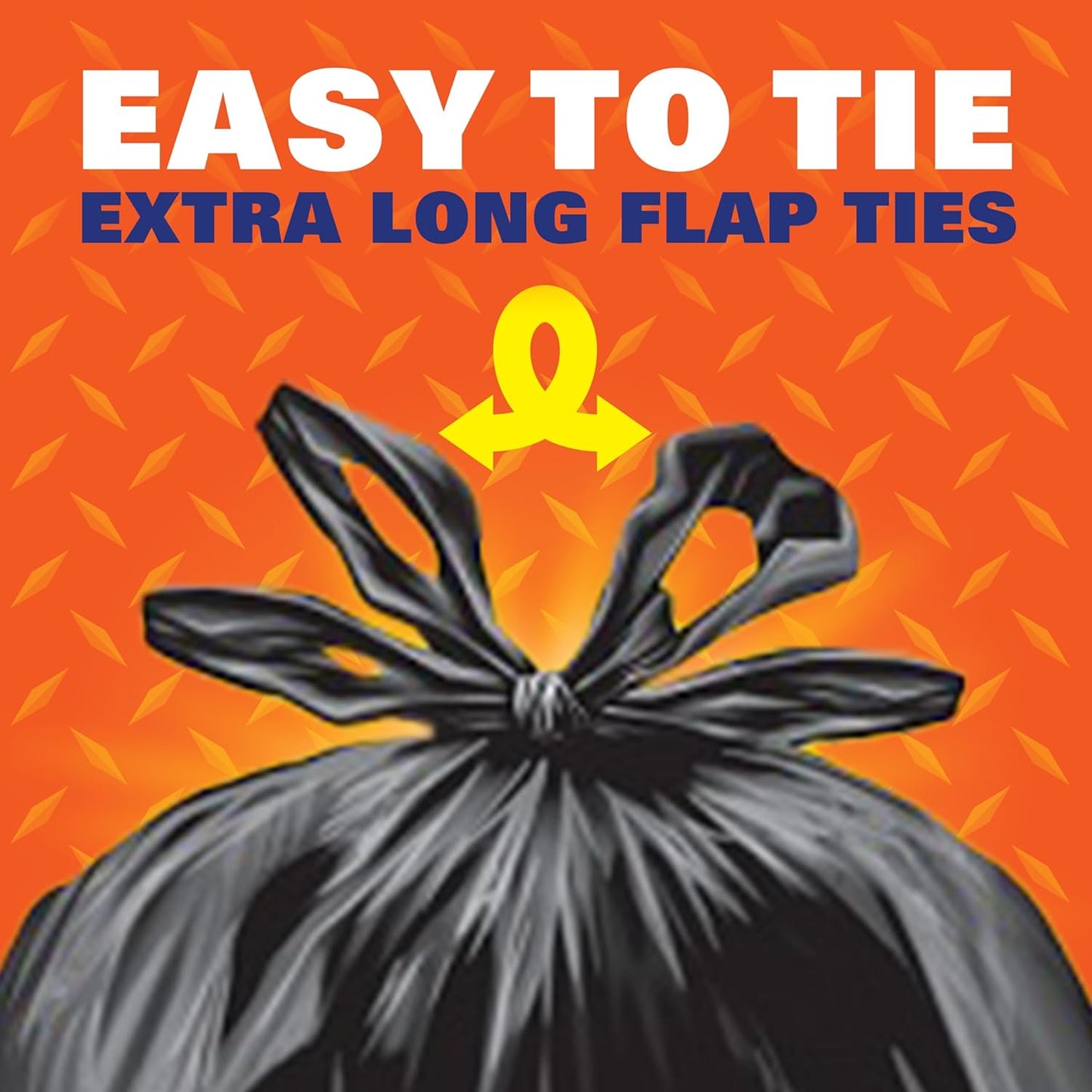 Hefty Load & Carry Heavy Duty Contractor Large Trash Bags, 42 Gallon, 26 Count